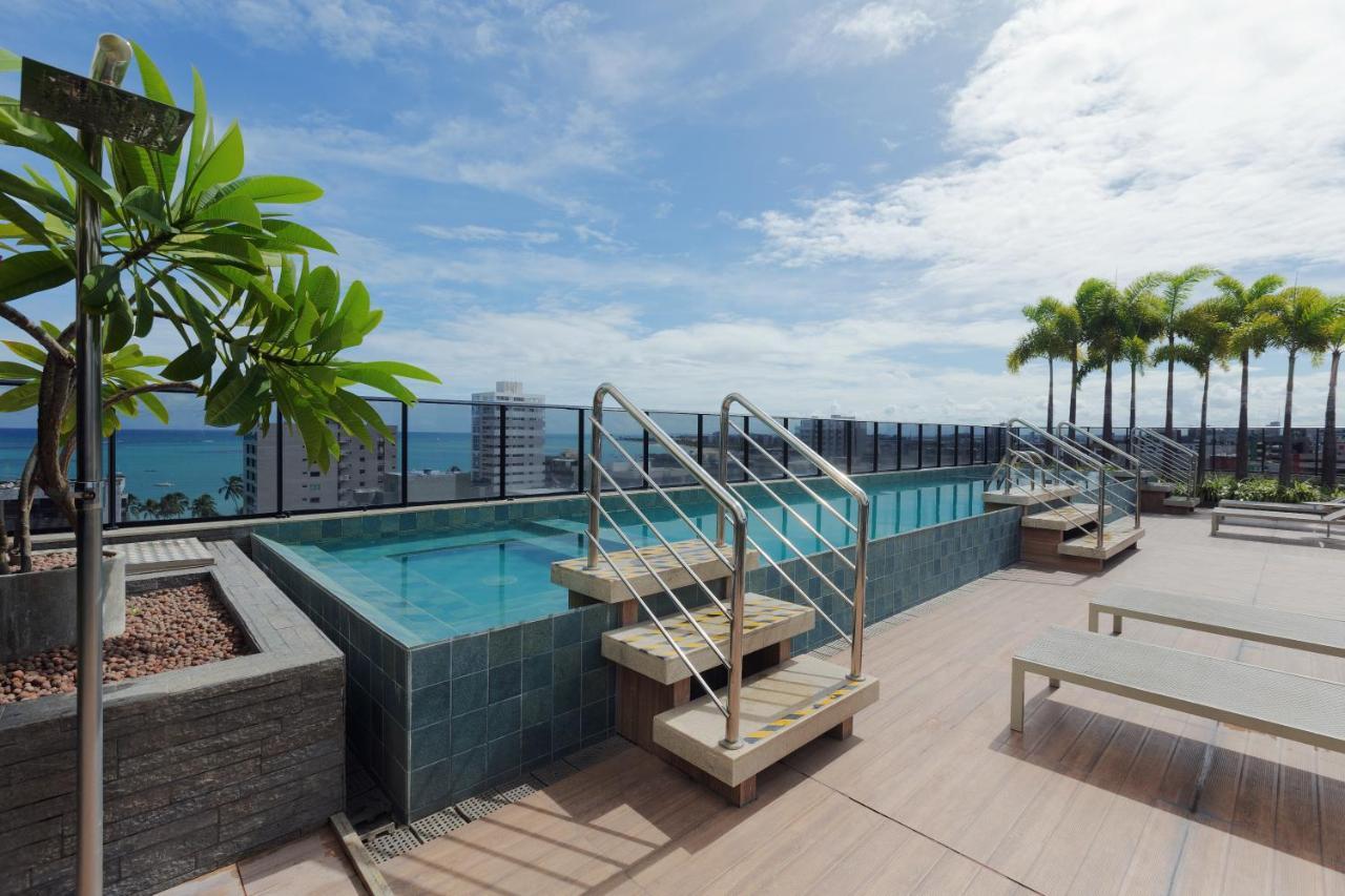 MaceióBelissimo Studio C/Piscina Na Coberturaアパートメント エクステリア 写真